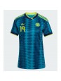 Colombia Rafael Santos Borre #19 Replika Borta Kläder Dam VM 2026 Kortärmad Colombia Rafael Santos Borre #19 Replika Borta Kläder Dam VM 2026 Kortärmad